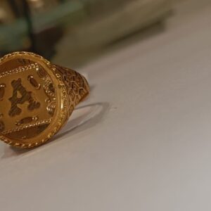 GENTS BOX RING 22K